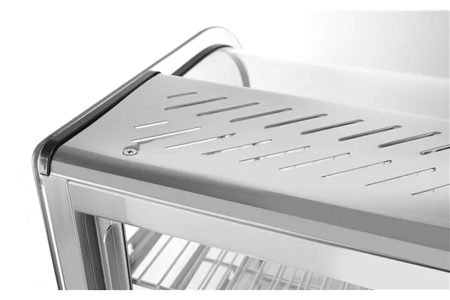 Witryna grzewcza nastawna, 160 litrów, 230V/1500W, 885x570x680mm Hendi 233733