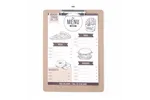 Podkładka pod kartę menu, 240x330mm Hendi 664155