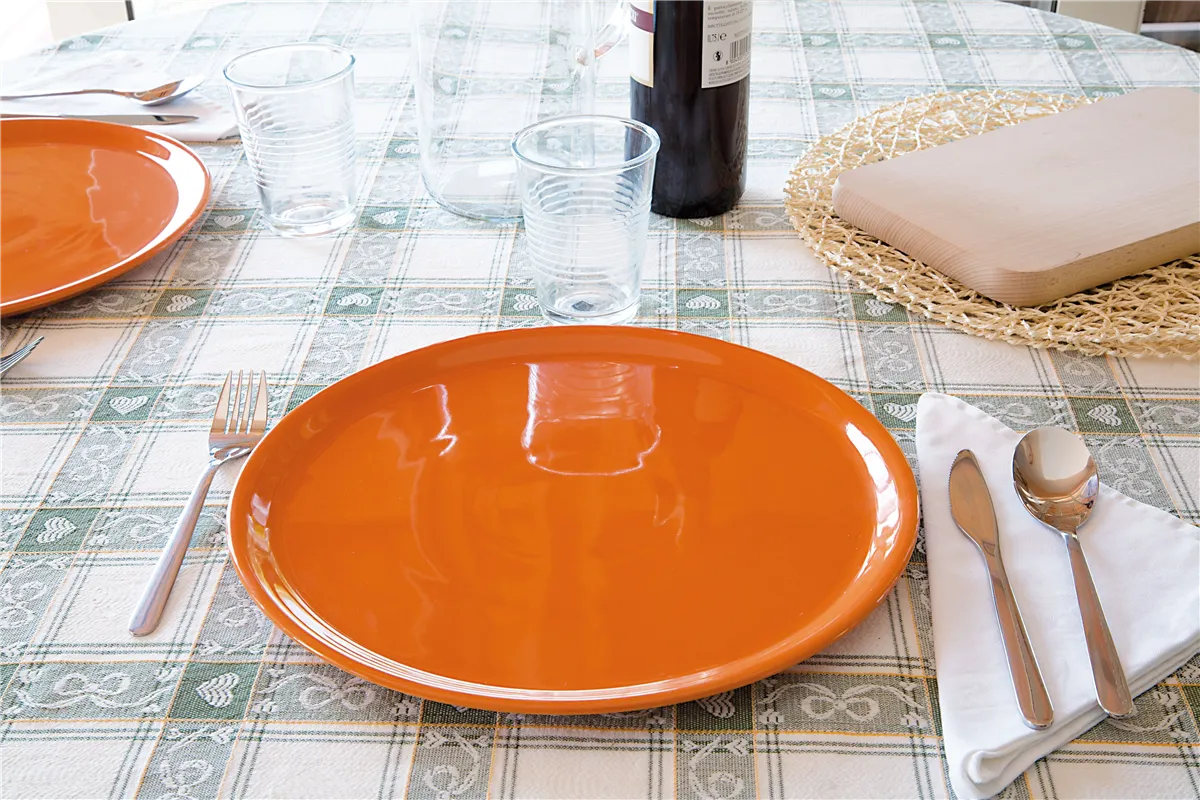Talerz do pizzy Speciale, Speciale, pomarańczowy, ⌀330mm Hendi 774878