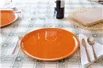 Talerz do pizzy Speciale, Speciale, pomarańczowy, ⌀330mm Hendi 774878
