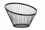 Koszyk do owoców czarny, ⌀300x205mm Hendi 427071