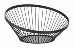 Koszyk do owoców czarny, ⌀280x130mm Hendi 427088