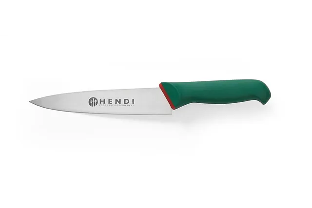 Nóż kuchenny, zielony, 300mm Hendi 843857