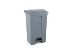 Pojemnik na odpady z pedałem, 87L, jasnoszary, 500x410x815mm AmerBox 691168
