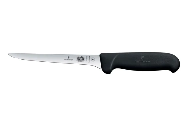 Nóż do trybowania, czarny, 287mm Victorinox 5.6413.15