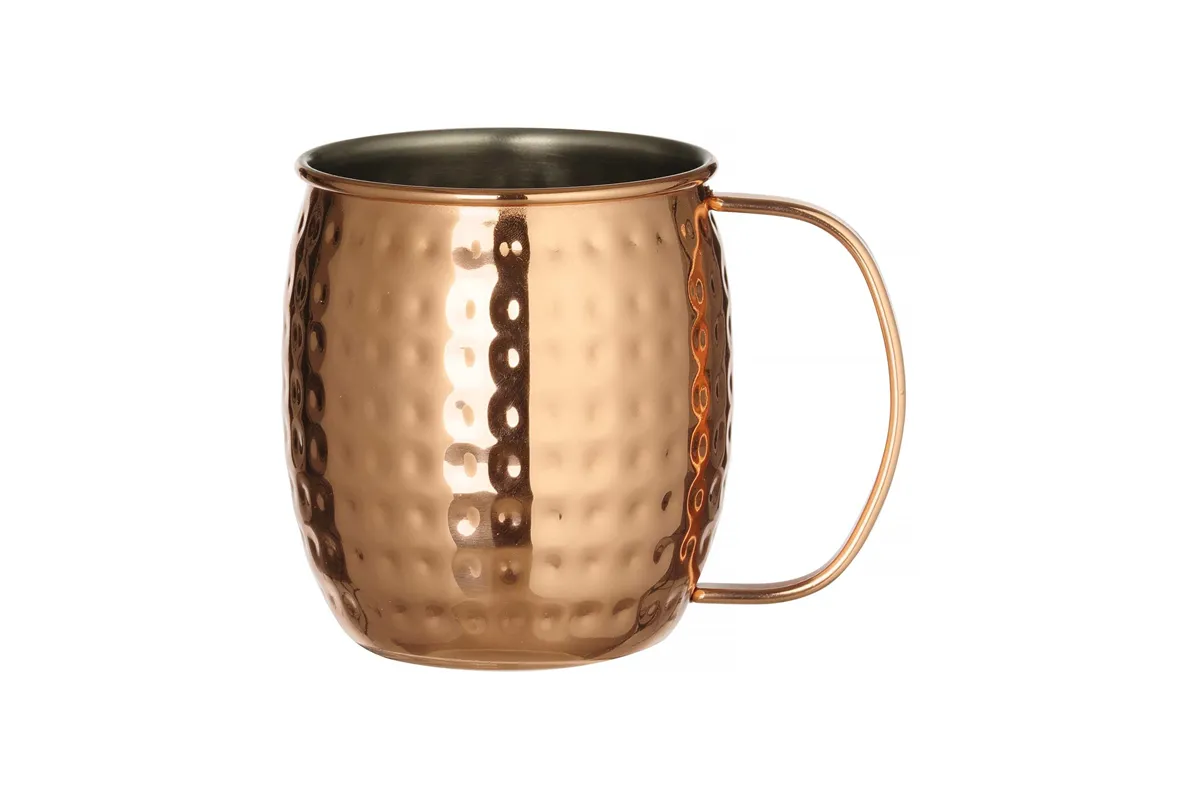 Kubek do drinków, 0,5L, miedziany, ⌀97x100mm BarUp 596975