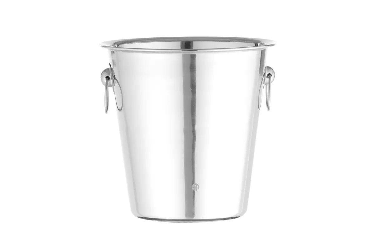 Wiadro do szampana, 3,3L, srebrny, ⌀220x190mm BarUp 593202