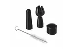 Syfon do bitej śmietany, Kitchen Line, 0,5L, czarny, ⌀80x260mm Hendi 588420