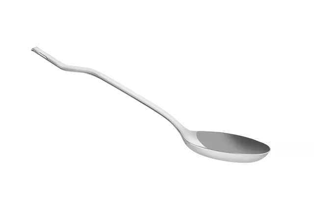 Łyżka do sosu do pizzy, 0,05L, 280x65mm Hendi 855492