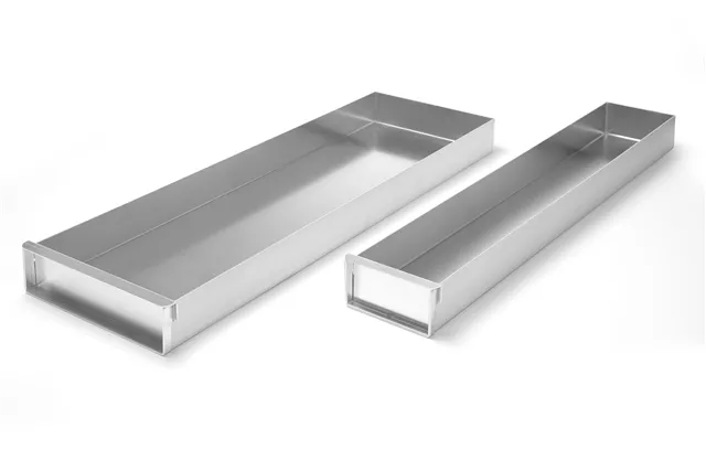 Blacha cukiernicza aluminiowa, zamykana, 580x100x50mm Hendi 689851