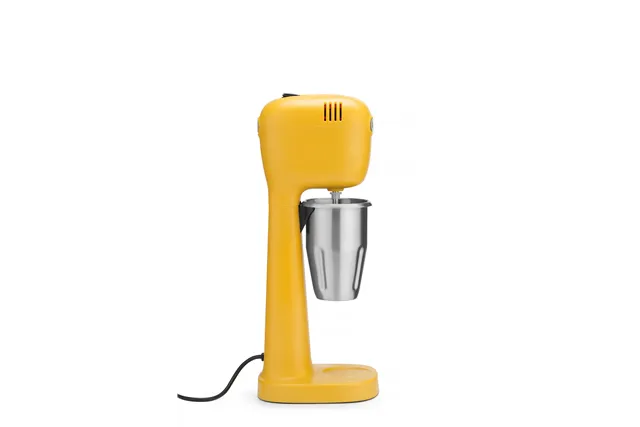 Shaker do koktajli mlecznych  Design by Bronwasser, żółty, 220-240V/400W, 170x196x490mm Hendi 221631