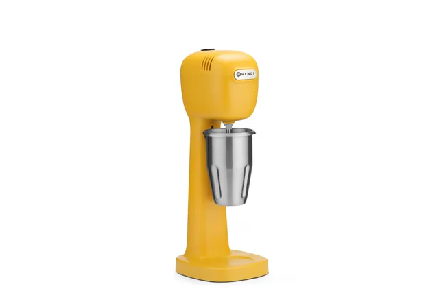 Shaker do koktajli mlecznych  Design by Bronwasser, żółty, 220-240V/400W, 170x196x490mm Hendi 221631