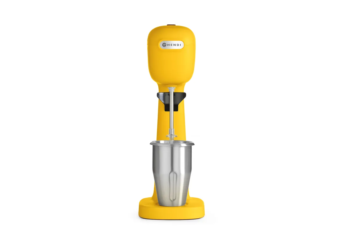 Shaker do koktajli mlecznych  Design by Bronwasser, żółty, 220-240V/400W, 170x196x490mm Hendi 221631