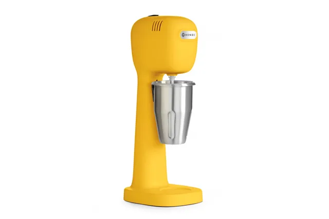 Shaker do koktajli mlecznych  Design by Bronwasser, żółty, 220-240V/400W, 170x196x490mm Hendi 221631
