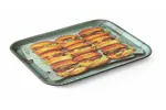 Taca do serwowania z nadrukiem, antypoślizgowa, tasty burger, 330x430mm Hendi 508008