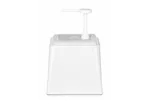Pojemnik do sosów z pompką, 2,5L, biały, 230x210x327mm Hendi 203545