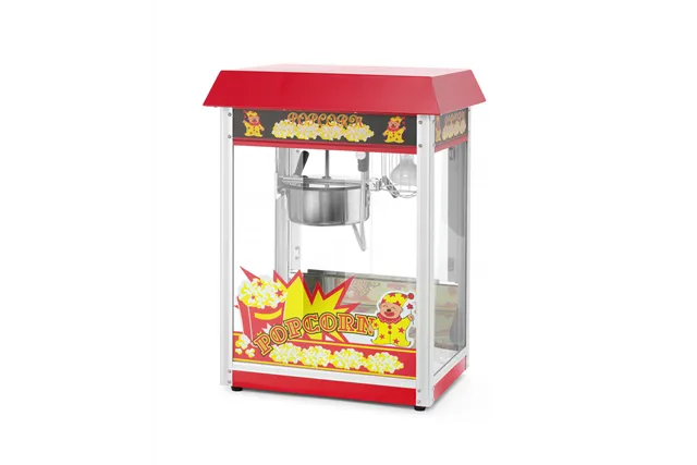Urządzenie do popcornu, czerwony, 230V/1500W, 574x420x778mm Hendi 282748