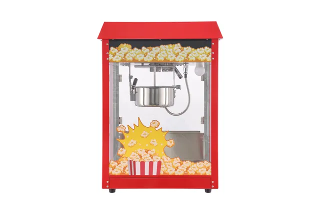 Urządzenie do popcornu, czerwony, 230V/1500W, 574x420x778mm Hendi 282748