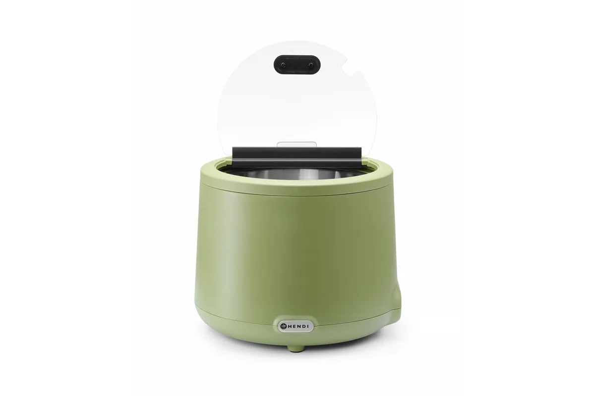 Kociołek do zupy UNIQ, 8L, zielony, 220-240V/500W, ⌀365x325mm Hendi 860540