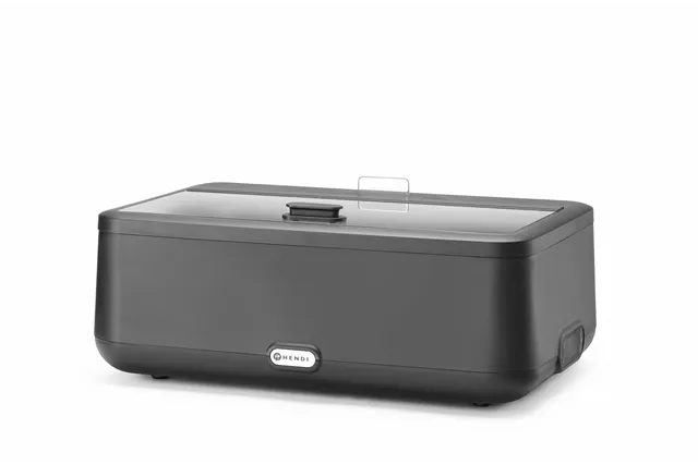 Podgrzewacz elektryczny UNIQ, czarny, 220-240V/700W, 607x402x245mm Hendi 470411