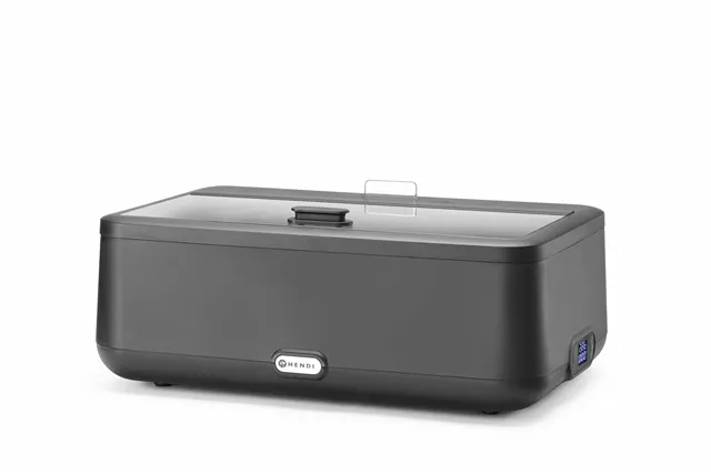 Podgrzewacz elektryczny UNIQ, czarny, 220-240V/700W, 607x402x245mm Hendi 470411