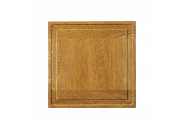 Deska dębowa do serwowania, 270x270x20mm, Prostokątny Hendi 505472