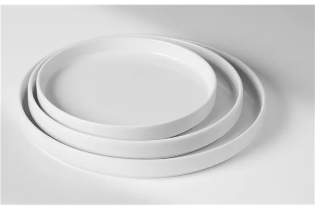 Talerz z wysokim rantem Oslo, Oslo, biały, ⌀200x25mm Hendi 768730