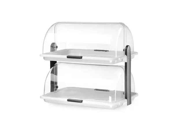 Witrynka Roll top - podwójna, 465x310x410mm Hendi 871713