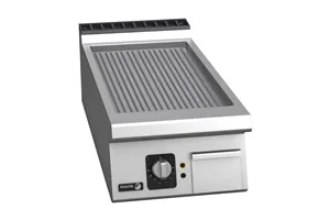 Płyta grillowa CHROMOWA, elektryczna ryflowana 400x930x290mm 7,5kW 400V Fagor FT-E905 C R