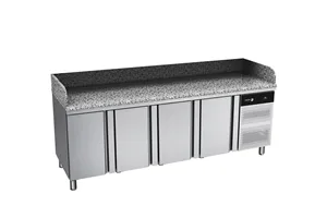 Stół chłodniczy ze zlewem i 4 drzwiami CONCEPT 581L 2242x700x850mm Fagor CCP-4G/S