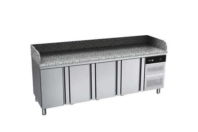 Stół chłodniczy ze zlewem i 4 drzwiami CONCEPT 581L 2242x700x850mm Fagor CCP-4G/S