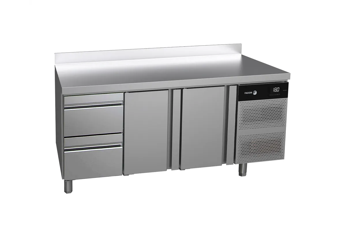 Stół chłodniczy ADVANCE z 2 drzwiami i 2 szufladami 403L 1792x700x850mm Fagor ACP-3G HDD