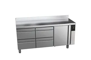 Stół chłodniczy CONCEPT z drzwiami i 4 szufladami, bez agregatu 428L 1492x700x850mm Fagor CCP-3G/R HHD