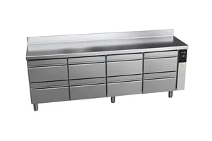 Stół chłodniczy CONCEPT z 8 szufladami, bez agregatu 581L 1942x700x850mm Fagor CCP-4G/R HHHH