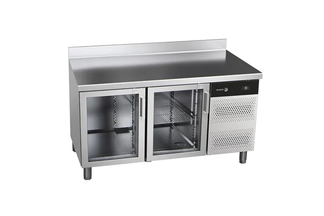 Stół chłodniczy CONCEPT z 2 szklanymi drzwiami 274L 1342x700x850mm Fagor CCP-2G GD