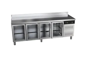 Stół chłodniczy CONCEPT z 4 szklanymi drzwiami 581L 2242x700x850mm Fagor CCP-4G GD