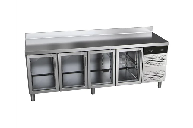 Stół chłodniczy CONCEPT z 4 szklanymi drzwiami 581L 2242x700x850mm Fagor CCP-4G GD