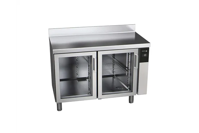 Stół chłodniczy CONCEPT z 2 szklanymi drzwiami, bez agregatu 274L 1042x700x850mm Fagor CCP-2G/R GD