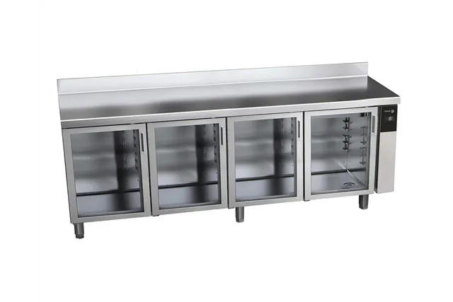 Stół chłodniczy CONCEPT z 4 szklanymi drzwiami, bez agregatu 581L 1942x700x850mm Fagor CCP-4G/R GD