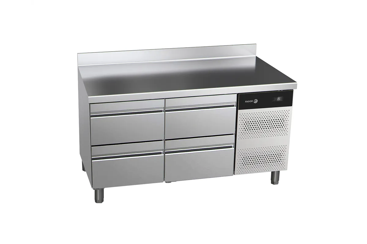 Stół chłodniczy SNACK z 4 szufladami 268L 1492x600x850mm Fagor CCP-2S HH