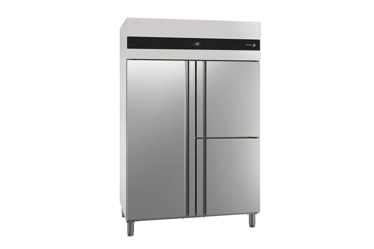 Szafa chłodnicza CONCEPT GN 2/1 1400 1 pełne drzwi, 2 małe pełne drzwi 1186L 1318x842x2040mm Fagor CUP-23G