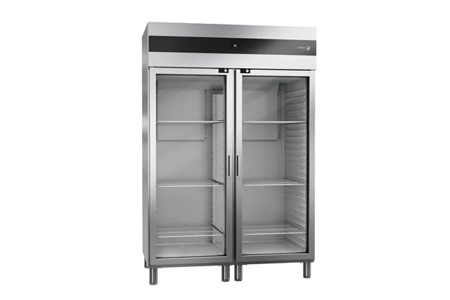 Szafa chłodnicza CONCEPT MONOBLOCK GN 2/1 2 pełne drzwi szklane 1144L 1318x796x1996mm Fagor MUP-22G GD
