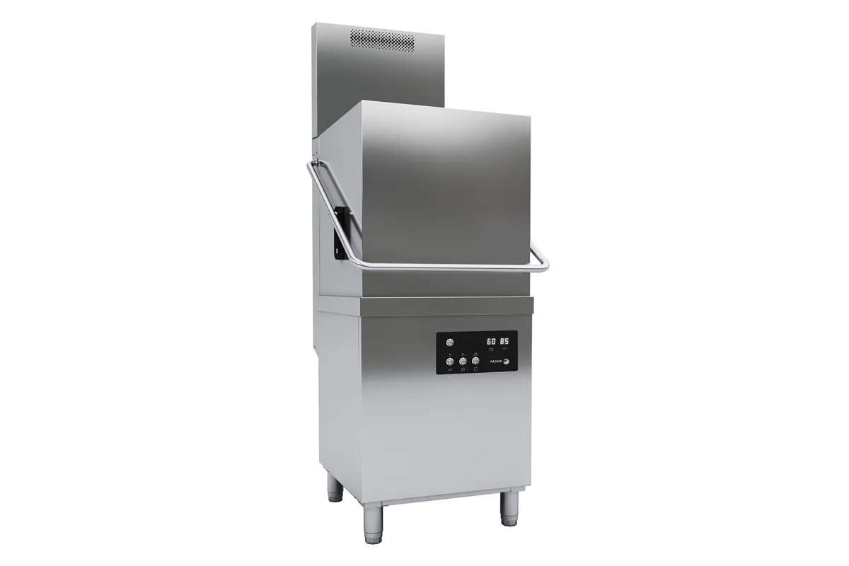 Zmywarka kapturowa 500x500 Concept 630x750x1480mm 9,75kW 400V dozowniki LED odzysk energii Fagor WHC-502 T RC D
