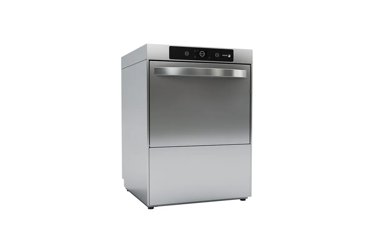 Zmywarka podblatowa 500x500 Sanitarna 596x605x835mm 10,78kW 400V dozowniki Fagor WUP-503 SN D