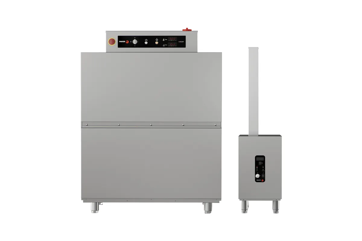 Zmywarka tunelowa CONCEPT - GAZOWA 1180x790x1550mm 48kW 10,7kW 400V Fagor CCO-160-L-ECO