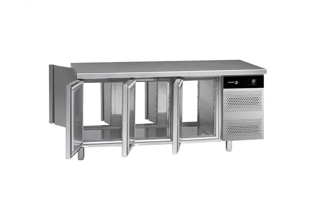 Stół chłodniczy 3+3 drzwi ADVANCE przelotowy 450L 1790x768x850mm Fagor ACP-3G/C