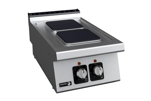 Kuchnia elektryczna 2 płyty grzewcze 400x730x290 mm 5,2kW 400V Fagor C-E720 Q