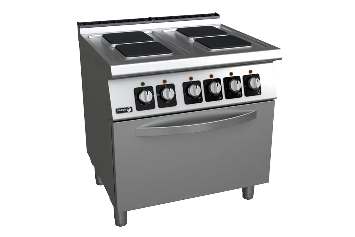 Kuchnia elektryczna 4 płyty grzewcze 800x730x850 mm 16,4kW 400V Fagor C-E741-Q