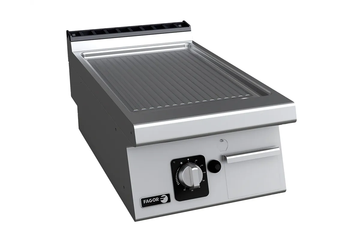Płyta grillowa elektryczna 400x730x290mm 5kW 400V Fagor FT-E705 R