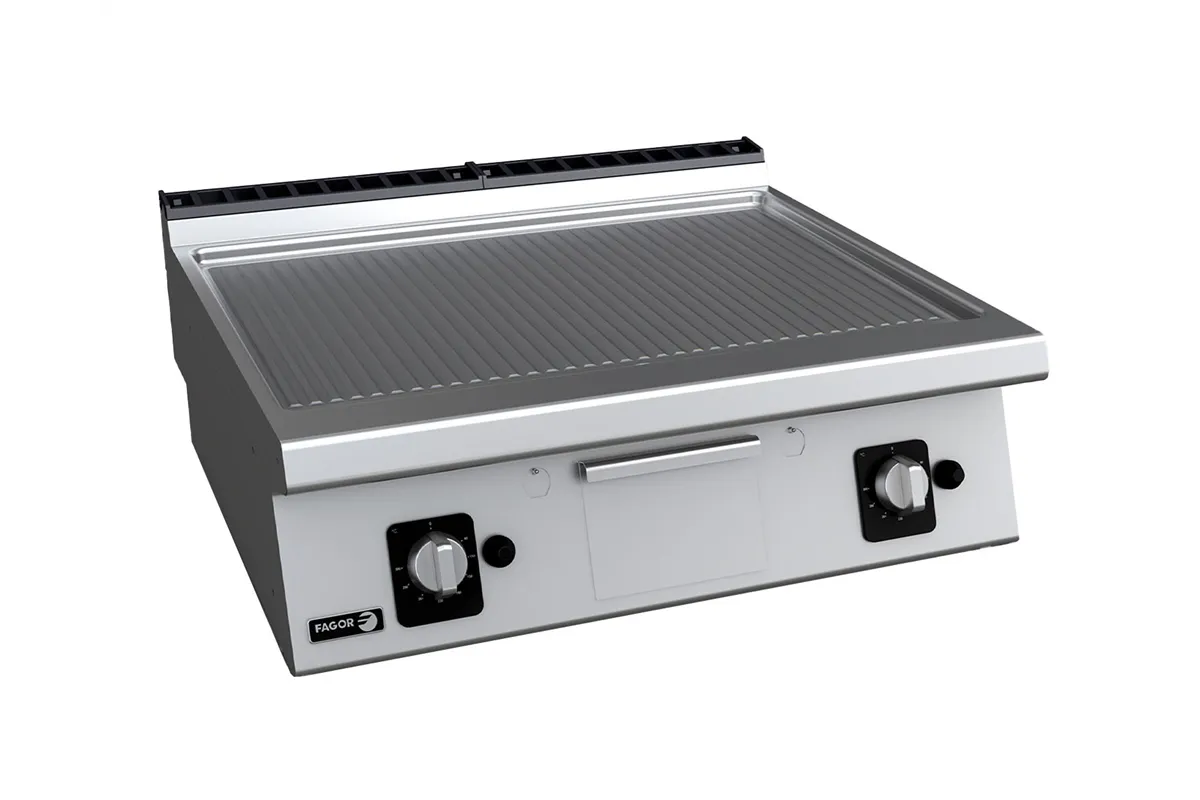 Płyta grillowa elektryczna 800x730x290mm 10kW 400V Fagor FT-E710 R